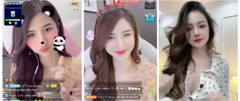 Những tính năng khi giải trí trên APP Livestream